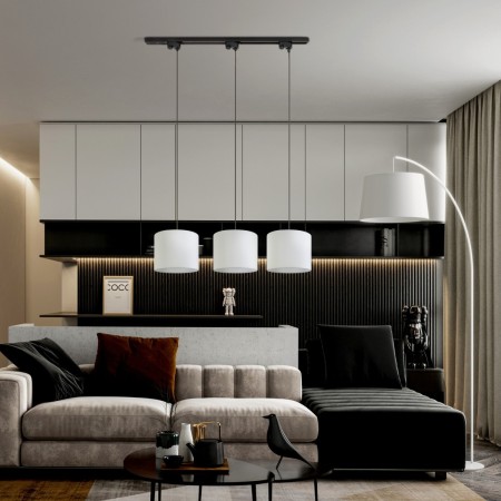 Systemy szynowe TK-Lighting TRACER TKL10679 kolor - czarny - biały styl Nowoczesny