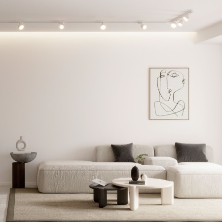 Systemy szynowe TK-Lighting TRACER TKL10529  Lampa sufitowa kolor - biały styl Nowoczesny