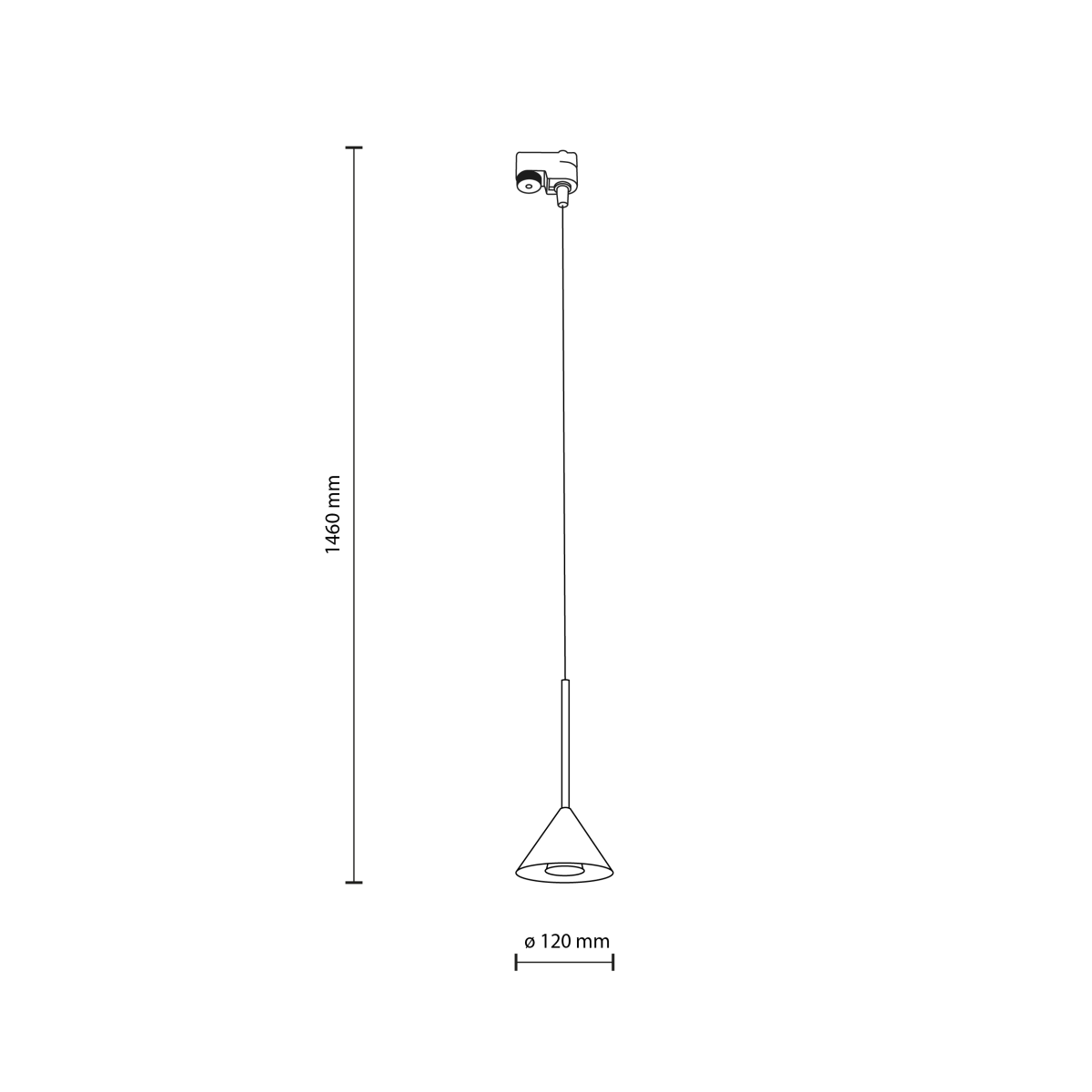 Systemy szynowe TK-Lighting TRACER TKL10649 kolor - czarny styl Nowoczesny