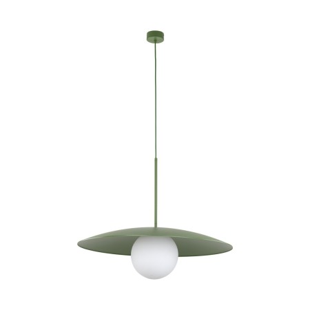 Lampa wisząca TK-Lighting SLATE TKL10909  Lampa sufitowa kolor - zielony - biały styl Glamour