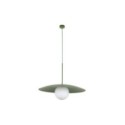 Lampa wisząca TK-Lighting SLATE TKL10909  Lampa sufitowa kolor - zielony - biały styl Glamour