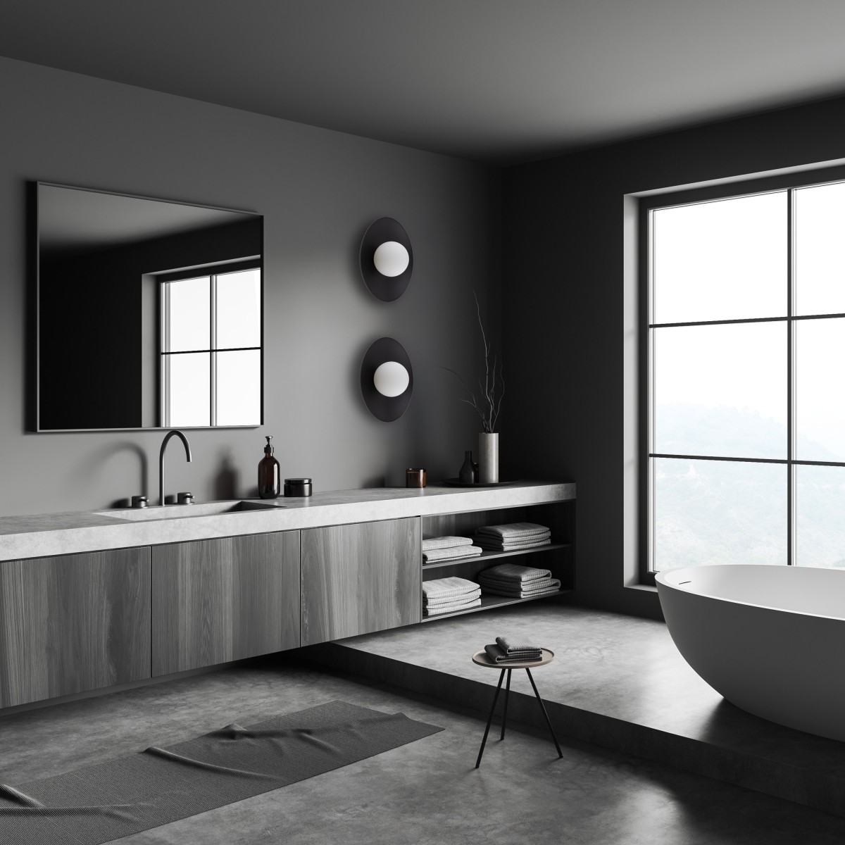 Lampa sufitowa TK-Lighting SLATE TKL10934  Lampa ścienna kolor - czarny - biały styl Glamour