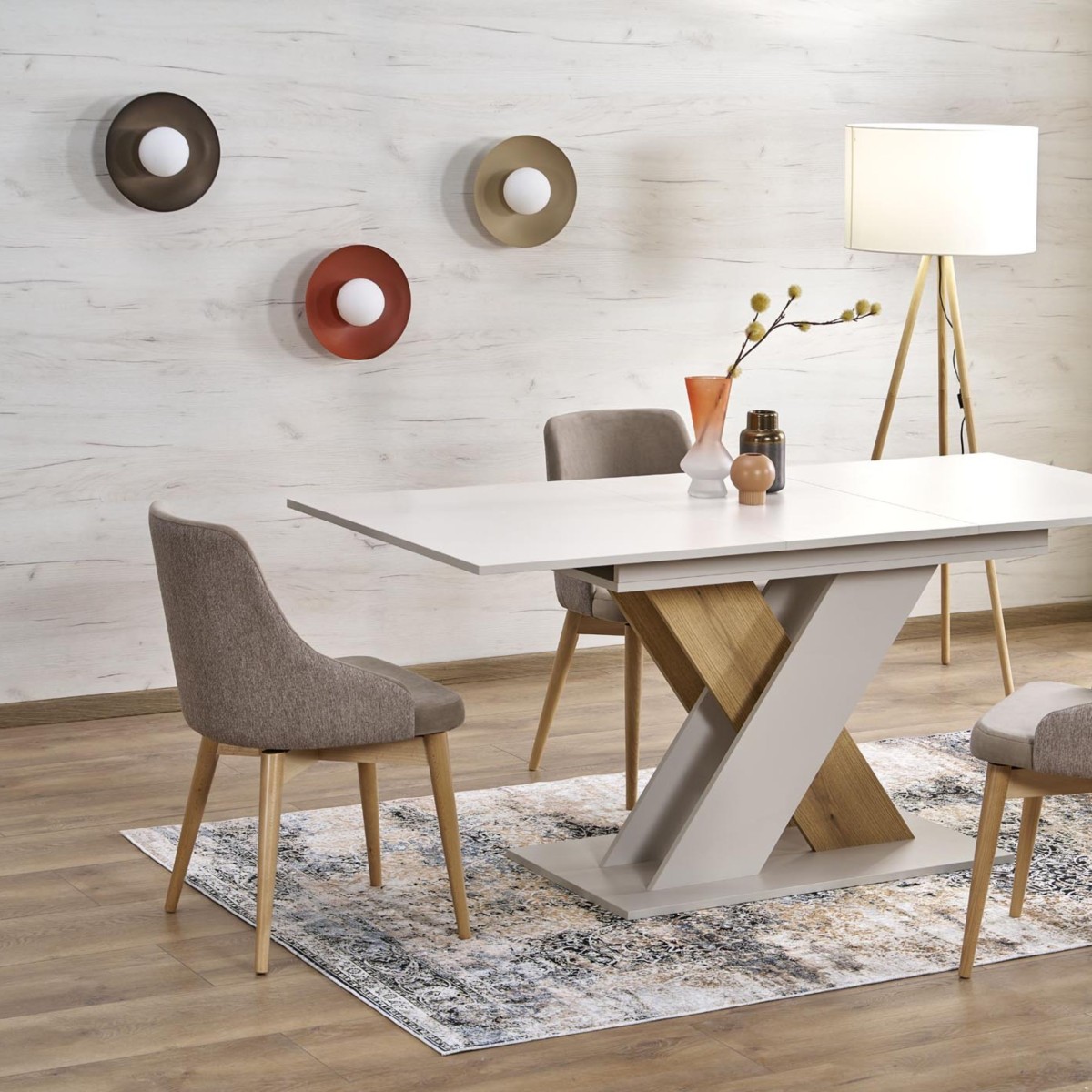 Lampa sufitowa TK-Lighting SLATE TKL10936  Lampa ścienna kolor - biały styl Glamour