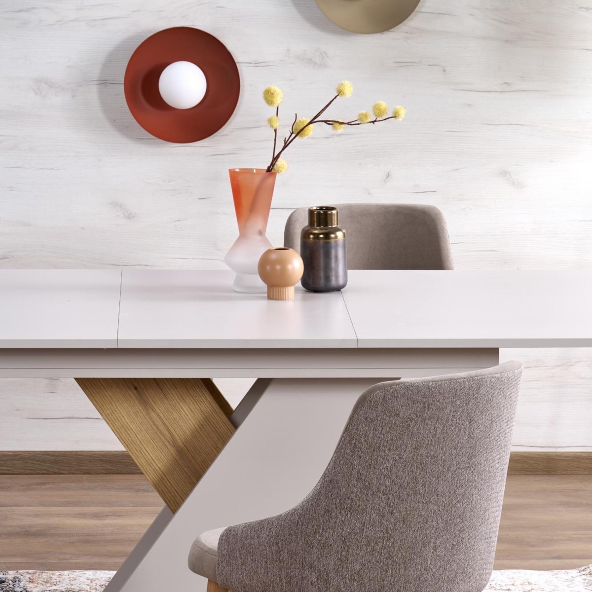 Lampa sufitowa TK-Lighting SLATE TKL10936  Lampa ścienna kolor - biały styl Glamour