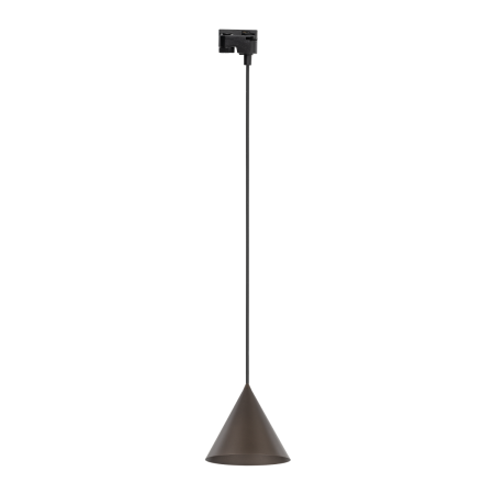Systemy szynowe TK-Lighting TRACER TKL10651  Lampa wisząca kolor - czarny - brązowy styl Nowoczesny