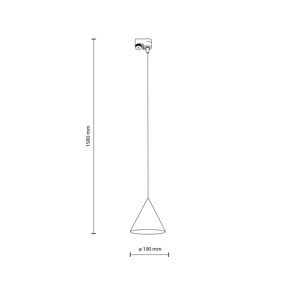 Systemy szynowe TK-Lighting TRACER TKL10654 kolor - czarny styl Nowoczesny