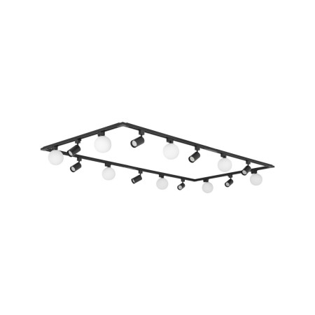 Systemy szynowe TK-Lighting TRACER TKL10466  Lampa sufitowa kolor - czarny - biały styl Nowoczesny