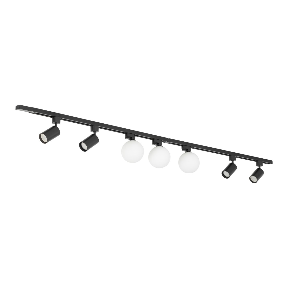 Systemy szynowe TK-Lighting TRACER TKL10502  Lampa sufitowa kolor - czarny - biały styl Nowoczesny