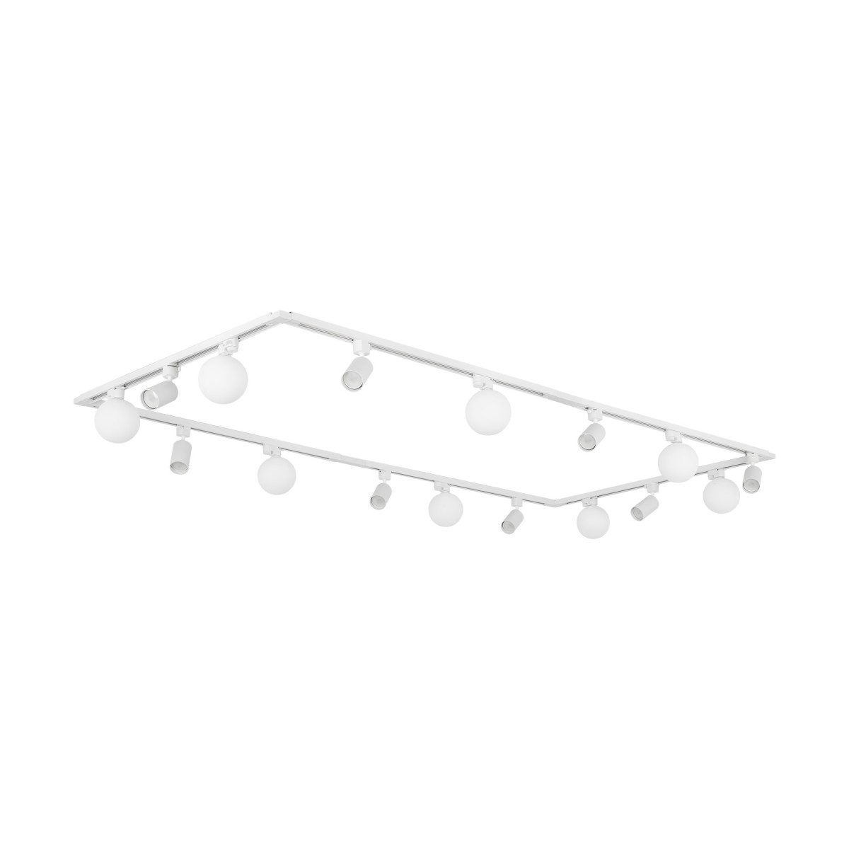 Systemy szynowe TK-Lighting TRACER TKL10531  Lampa sufitowa kolor - biały styl Nowoczesny