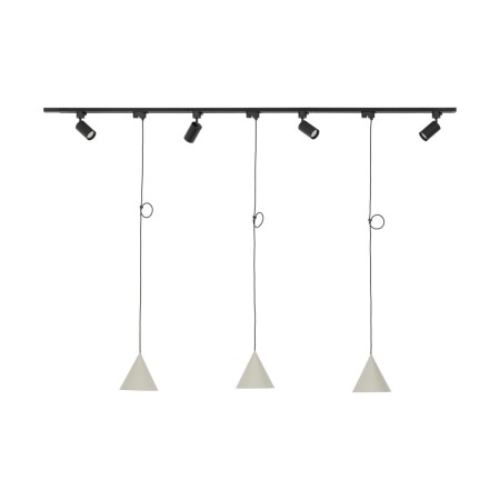 Systemy szynowe TK-Lighting TRACER TKL10602  Lampa sufitowa kolor - czarny - miętowy styl Nowoczesny