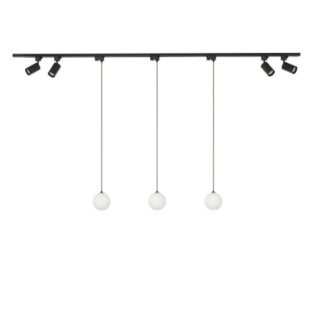 Systemy szynowe TK-Lighting TRACER TKL10615  Lampa sufitowa kolor - czarny - biały styl Nowoczesny