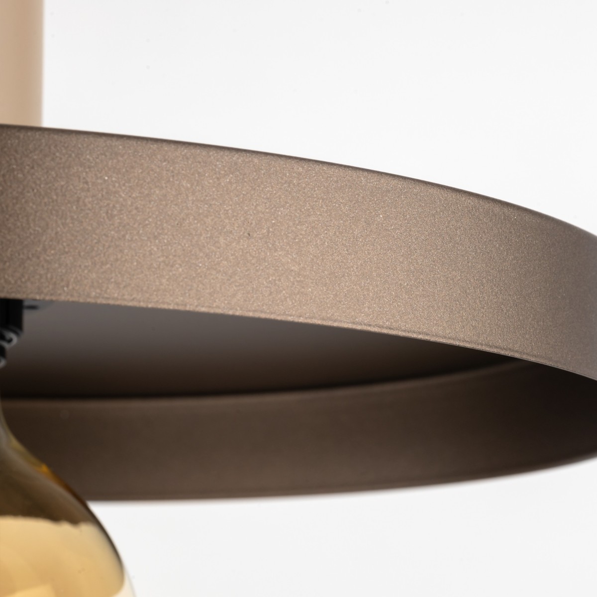 Lampa wisząca TK-Lighting SILA TKL10757  Lampa sufitowa kolor - Brązowy styl Loftowy