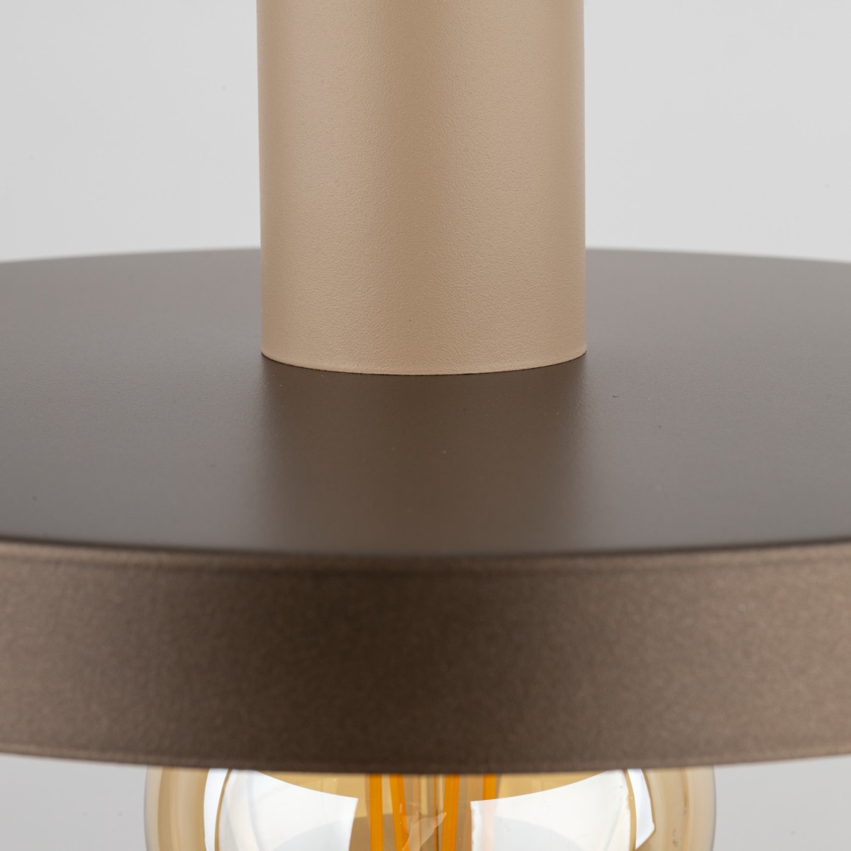 Lampa wisząca TK-Lighting SILA TKL10757  Lampa sufitowa kolor - Brązowy styl Loftowy