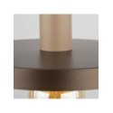 Lampa wisząca TK-Lighting SILA TKL10757  Lampa sufitowa kolor - Brązowy styl Loftowy