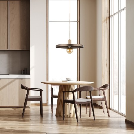 Lampa wisząca TK-Lighting SILA TKL10758  Lampa sufitowa kolor - Brązowy styl Loftowy