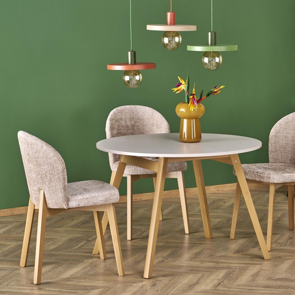 Lampa wisząca TK-Lighting SILA TKL10761  Lampa sufitowa kolor - zielony styl Loftowy