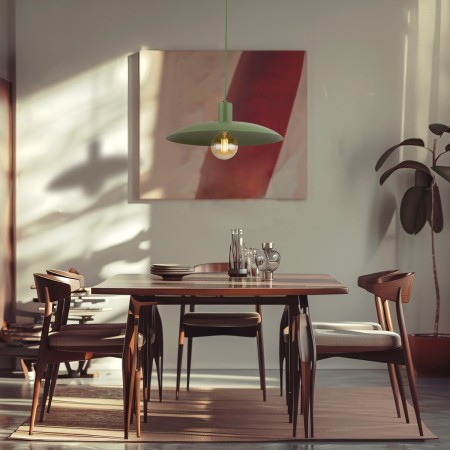 Lampa wisząca TK-Lighting ASTRA TKL10713 kolor - zielony styl Loftowy