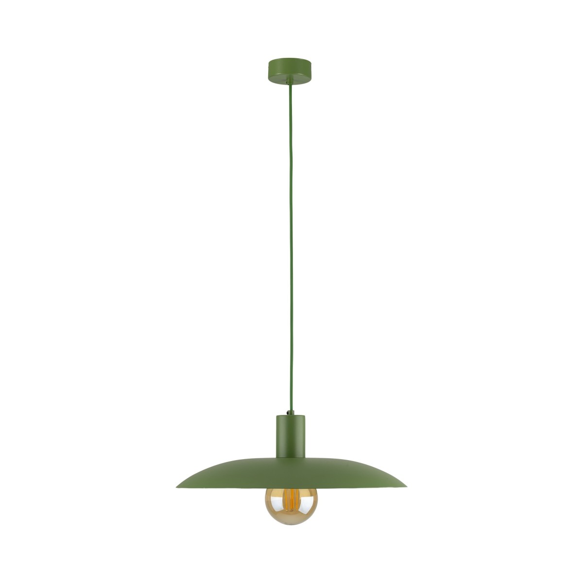 Lampa wisząca TK-Lighting ASTRA TKL10713 kolor - zielony styl Loftowy