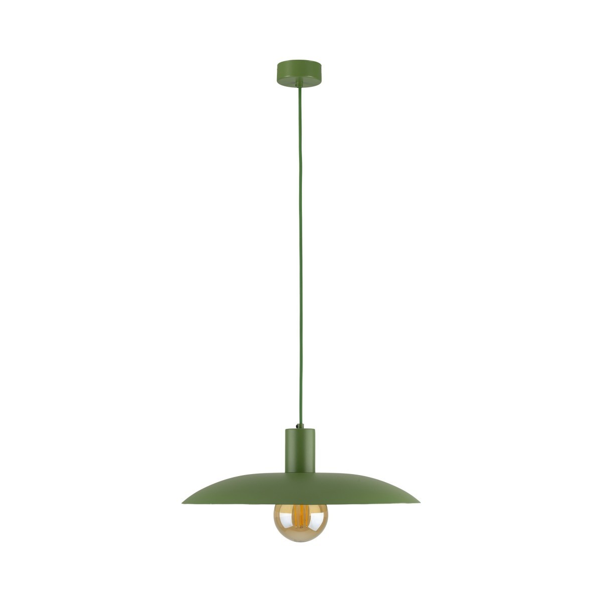 Lampa wisząca TK-Lighting ASTRA TKL10713 kolor - zielony styl Loftowy