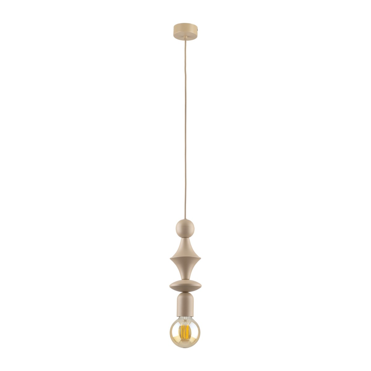 Lampa wisząca TK-Lighting TOWER TKL10870 kolor -  styl Glamour