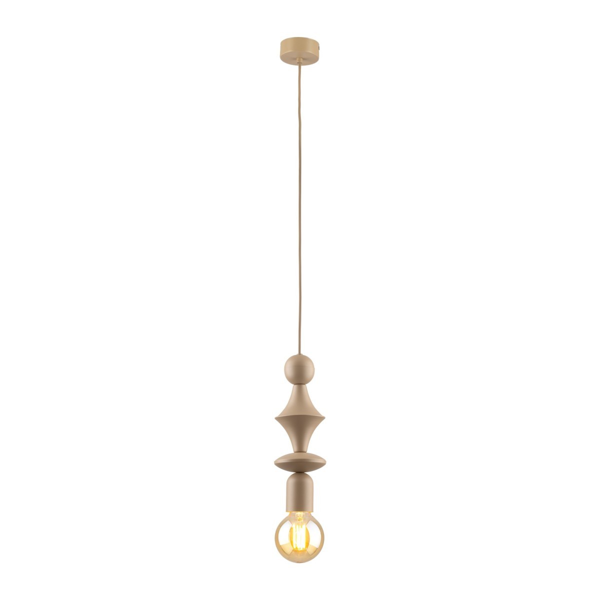 Lampa wisząca TK-Lighting TOWER TKL10870 kolor -  styl Glamour