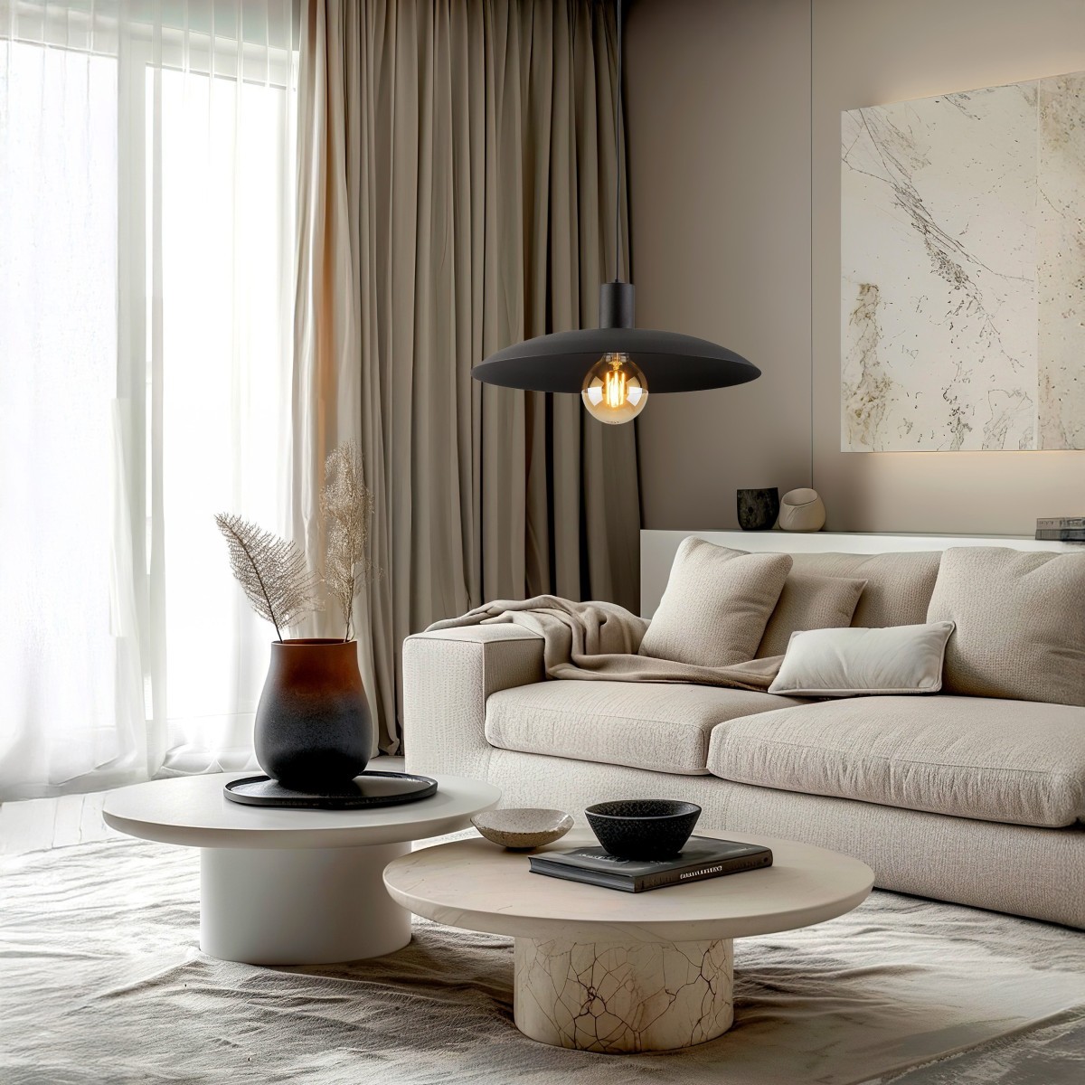 Lampa wisząca TK-Lighting ASTRA TKL10712  Lampa sufitowa kolor - czarny styl Loftowy