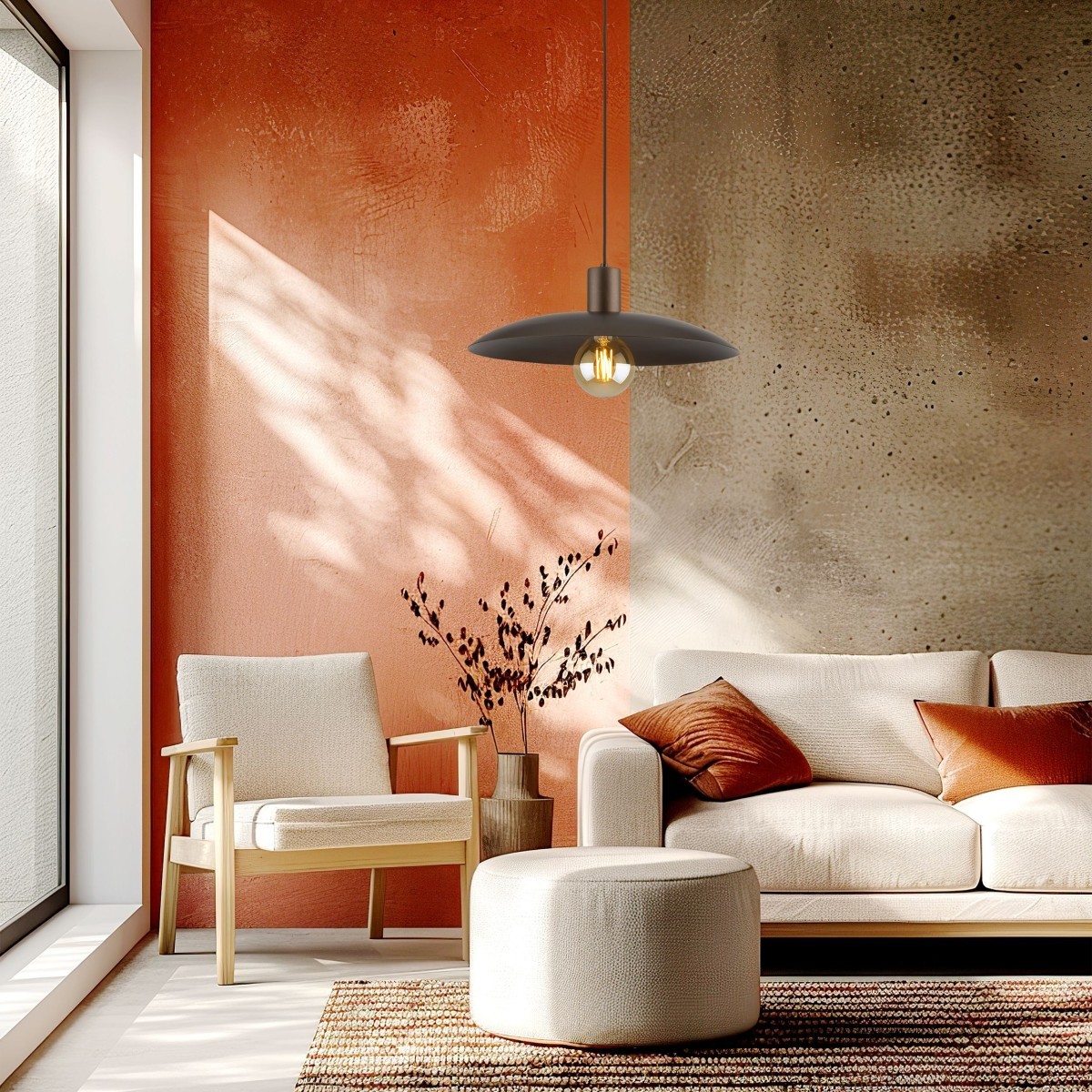 Lampa wisząca TK-Lighting ASTRA TKL10964  Lampa sufitowa kolor - brązowy styl Loftowy