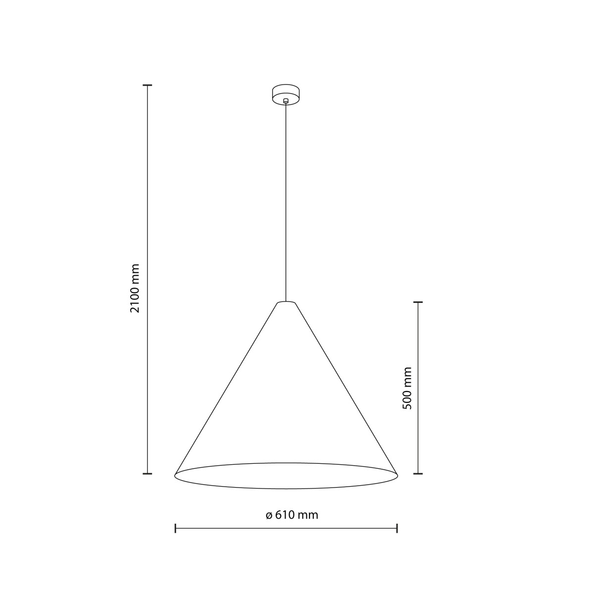 Lampa wisząca TK-Lighting SOLIS TKL10597  Lampa sufitowa kolor - czarny styl Glamour