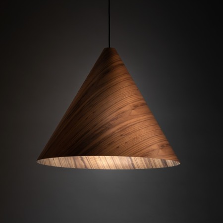 Lampa wisząca TK-Lighting SOLIS TKL10598  Lampa sufitowa kolor - czarny - dąb styl Glamour