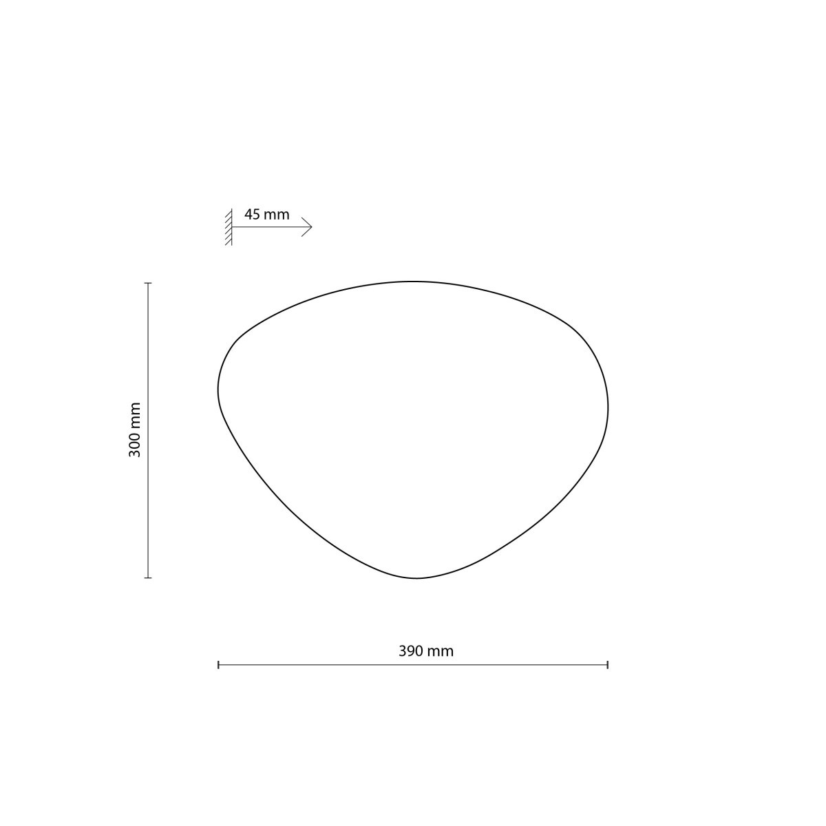 Lampa ścienna TK-Lighting STONE TKL10631  Kinkiet kolor - czarny styl Loftowy