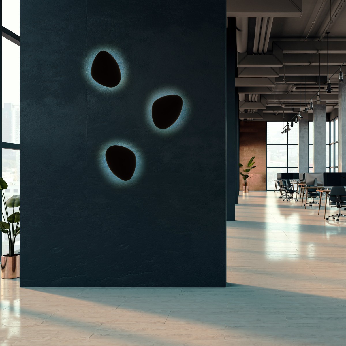 Kinkiet TK-Lighting STONE TKL10632  Lampa ścienna kolor - czarny styl Loftowy