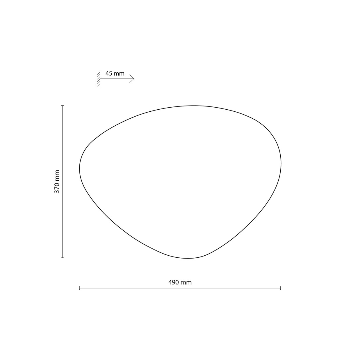 Kinkiet TK-Lighting STONE TKL10632  Lampa ścienna kolor - czarny styl Loftowy