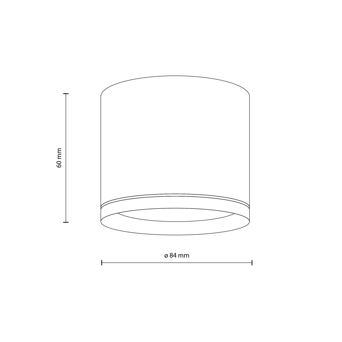 Lampa sufitowa TK-Lighting VIVO TKL10594 kolor - czarny styl Nowoczesny
