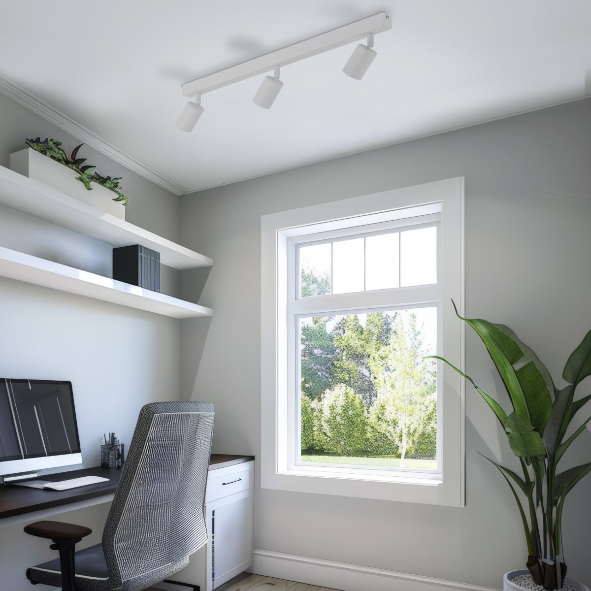 Lampa sufitowa TK-Lighting NEX TKL10788 kolor - biały styl Nowoczesny