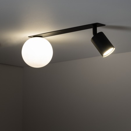Lampa sufitowa TK-Lighting VOX TKL10927  Lampa ścienna kolor - czarny - biały styl Nowoczesny