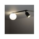 Lampa sufitowa TK-Lighting VOX TKL10927  Lampa ścienna kolor - czarny - biały styl Nowoczesny