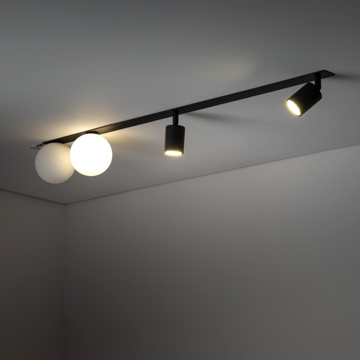 Lampa sufitowa TK-Lighting VOX TKL10929  Lampa ścienna kolor - czarny - biały styl Nowoczesny