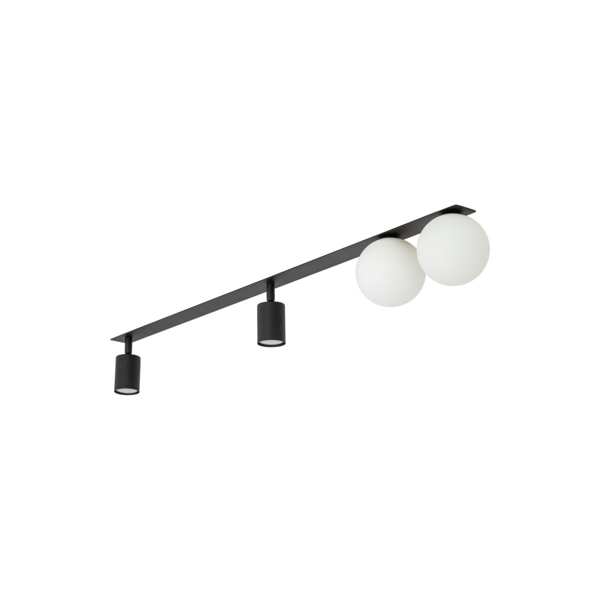 Lampa sufitowa TK-Lighting VOX TKL10929  Lampa ścienna kolor - czarny - biały styl Nowoczesny