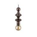 Lampa wisząca TK-Lighting TOWER TKL10703 kolor - brązowy styl Glamour