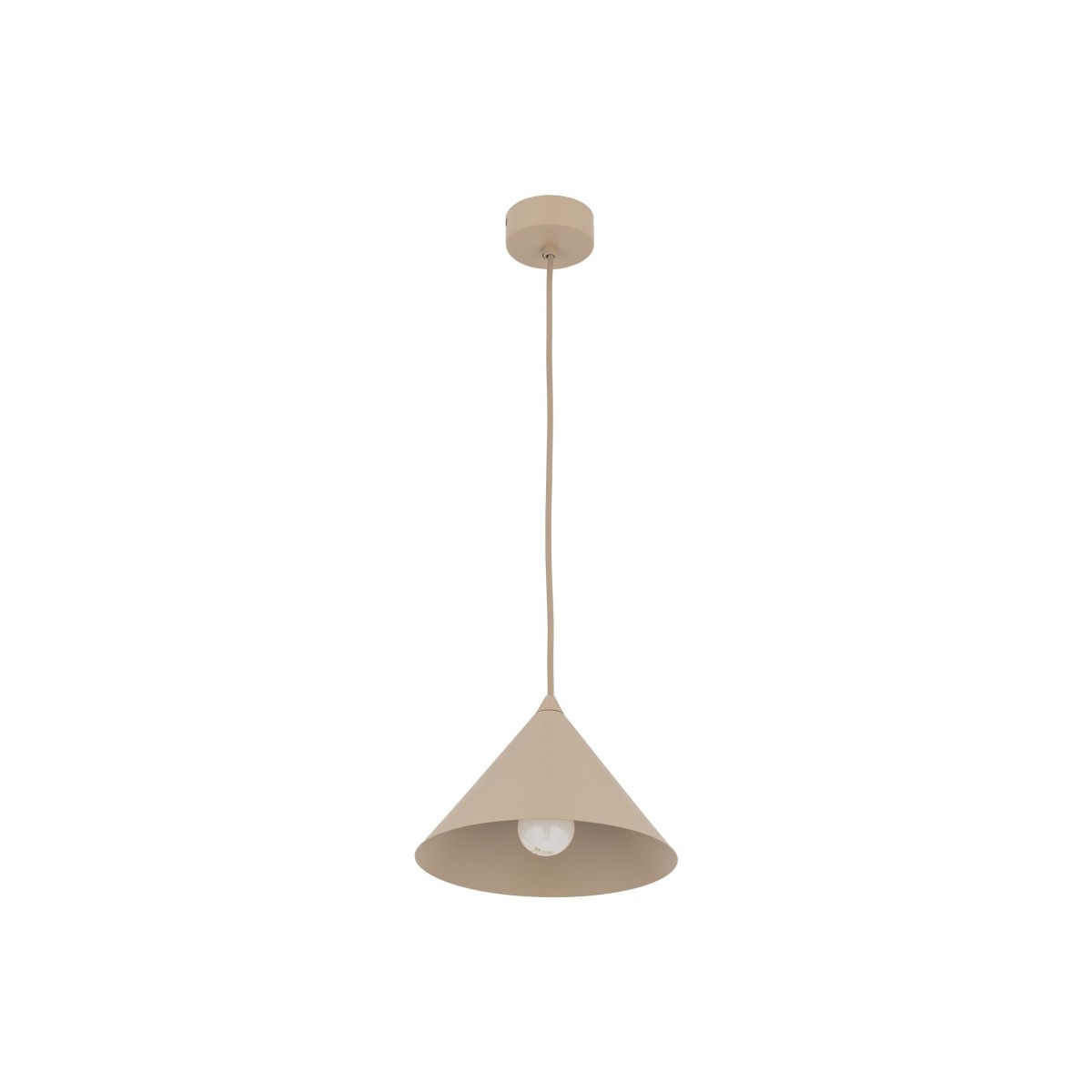 Lampa wisząca TK-Lighting CONO TKL10619 kolor - sabia styl Loftowy  Glamour