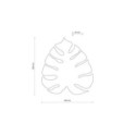 Lampa ścienna TK-Lighting MONSTERA TKL10627  Kinkiet kolor - sabia styl Glamour