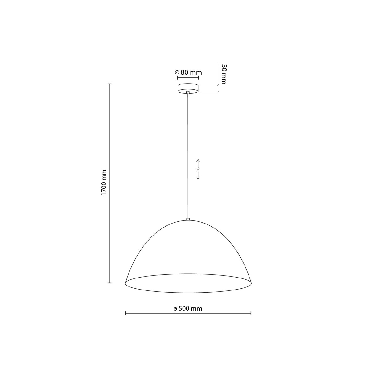 Lampa wisząca TK-Lighting FARO TKL10658 kolor - sabia styl Loftowy