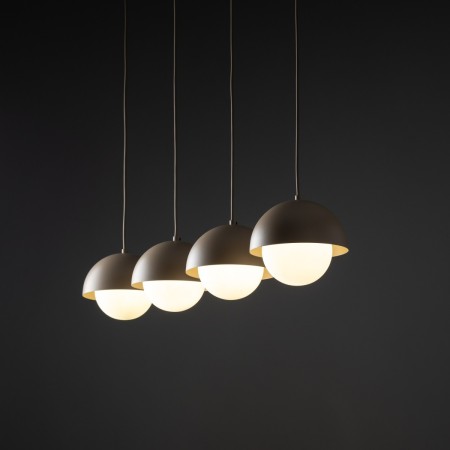 Lampa wisząca TK-Lighting BONO TKL10965  Lampa sufitowa kolor - biały styl Nowoczesny  Glamour