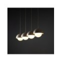 Lampa wisząca TK-Lighting BONO TKL10965  Lampa sufitowa kolor - biały styl Nowoczesny  Glamour