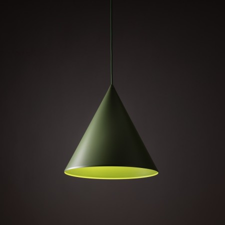 Lampa wisząca TK-Lighting CONO TKL10887  Lampa sufitowa kolor - zielony styl Loftowy  Glamour