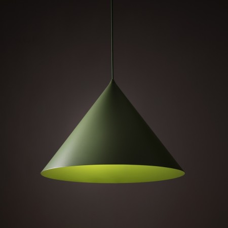 Lampa wisząca TK-Lighting CONO TKL10888  Lampa sufitowa kolor - zielony styl Loftowy  Glamour
