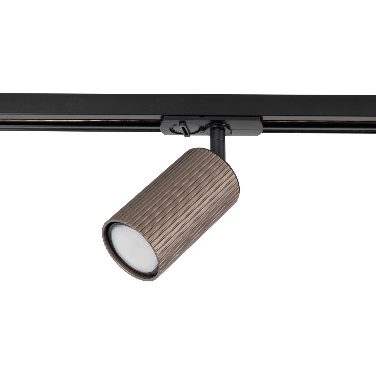 Systemy szynowe TK-Lighting TRACER TKL16145  Lampa sufitowa kolor - czarny - brązowy styl Nowoczesny