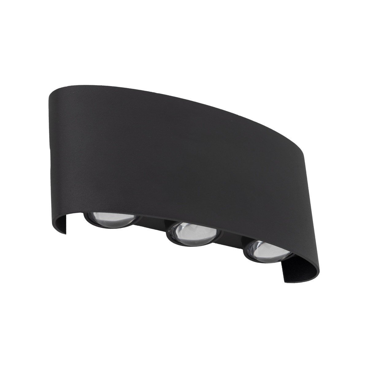 Kinkiet TK-Lighting ARROW TKL18181 kolor - czarny - transparentny styl Nowoczesny