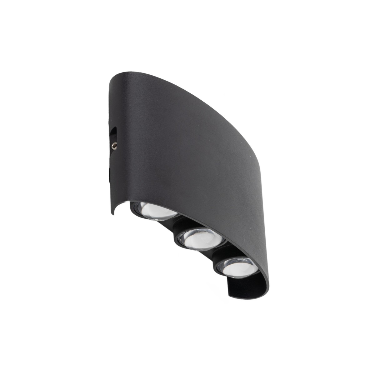 Kinkiet TK-Lighting ARROW TKL18181 kolor - czarny - transparentny styl Nowoczesny