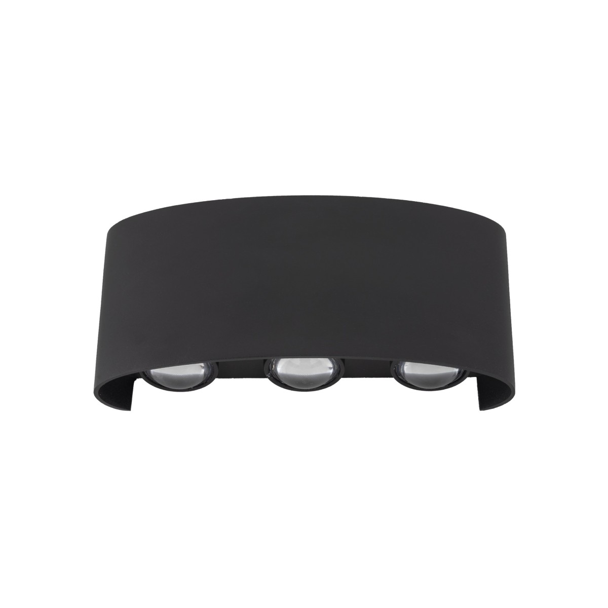 Kinkiet TK-Lighting ARROW TKL18181 kolor - czarny - transparentny styl Nowoczesny